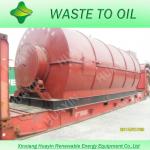 12 Tons Waste Tyre Pyrolysis Plant, Fuel Oil From Scrap Tires With 38T Weight