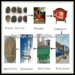High efficiency fertilizer granulator production line