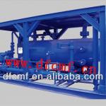 ASME oil gas water skid-mounted three phase separator