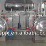 JT-2+1 stainless steel full-automatic hot water circulating immersion horizontal pressure vessel