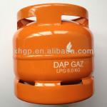 6kg lp gas vessel for camping or home cooking