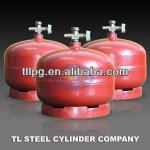 2kg portable steel lpg gas cylinder/gas bottle