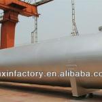 Silver 150 cubic meters LPG storege tank in petrochemical engineering