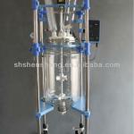 JR-S50 50L Jacketed Glass Reactor, PTFE Valve, Borosilicate Condenser, EX Proof