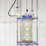 High quality 100L jacketed glass reactor