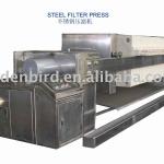 covered ss304 chamber filter press