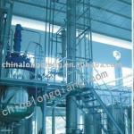 distillation column for alcohol recovery