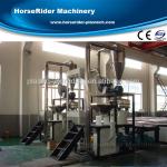 High speed plastic milling machine for PVC PP PE material