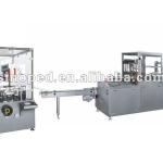 JRST Transparent film packing machine and cartoning machine connection-