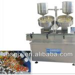 Automatic capsule counting machine for bottles