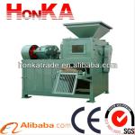 Briquette machine to press waste iron powder into briquette-