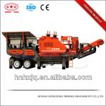 2013 new design Mobile jaw crusher for crushing stone,rock,ore