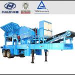 High efficiency Mobile crushing and screening plant