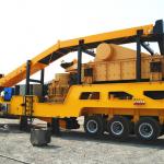 Global Best-Selling mobile crusher station Certified by CE,ISO9001:2008,GOST,BV,TUV