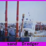 high efficiency sand dredger with machine