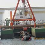 hydraulic or mechanical cutter suction vessel dredger