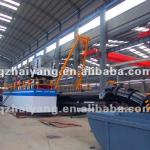 China sand cutter head suction dredger