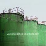 Plate-frame purification tank for gold leaching