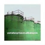 Plate-frame purification tank for gold processing