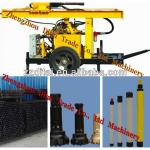 high efficiency portable DTH rock percussion drill rigs of multi-purpose(borehole drill, well drilling, anchoring etc)