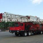 XJ550 (100T, 550HP) workover rig for oil &amp; gas field
