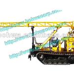 small core drilling rig on track base with capacity 100m