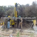 High Quality Trailer Mounted Portable Drilling Rig Machine