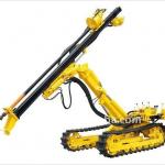 Pneumatic-hydraulic Down the Hole Drill with Treaded Tires drilling rig
