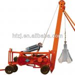 Big diameter with low fuel consumption YJC-6 percussion drilling rig