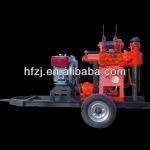 Small volume portable mobile drilling rig equipment