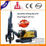 2013 NEW Crawler Drill Machine/Drill Rigs with Cab and Compressor (KAISHAN-KT20)