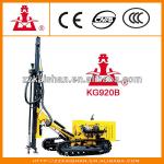 Bore hole mining drill rig for quarry