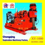 Newly XY-1000 powerful light-weight small spindle type wide used core drilling rig