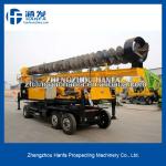 Economical and practical!Most popular piling rig ,Three-walking ways, HF-360 auger boring-