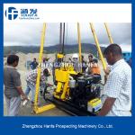 Welcomed!!! HF130 Trailer skid mounted drilling rig-