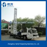 HFT-350B water well drilling equipment on truck