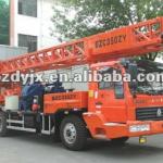 truck mounted rotary turntable water well drilling rig- BZC350ZY