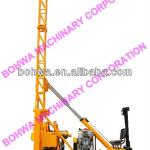 Mini Drilling Rig on Crawler base with Capacity 100m