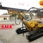 High performance portable blast hole drilling rig KY125