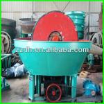 Diesel motor Wet Pan Mill for gold ore processing line