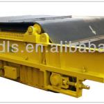Overband magnetic separator for removing iron