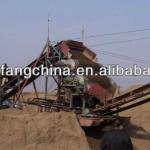 sand sieving and washing machine