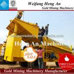 River Gold Mining Equipment / Gold Trommel Washing Plant / Alluvial Gold Mining Machinery For Sale
