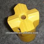 R32 51mm EXX carbide cross bits for self-drilling rock