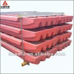 high manganese steel castings fixed jaw plate