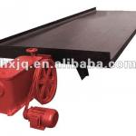 ISO qualified placer gold separator, gold shaking table, placer gold mining equipment