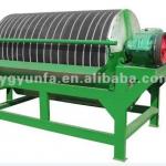 High gradient wet drum permanent magnetic separator-