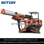 single boom hydraulic drilling rig