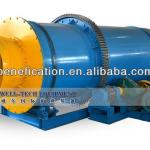 Clay mineral washing plant rotary scrubber