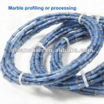 marble block processing profiling plastic diamond wire saw